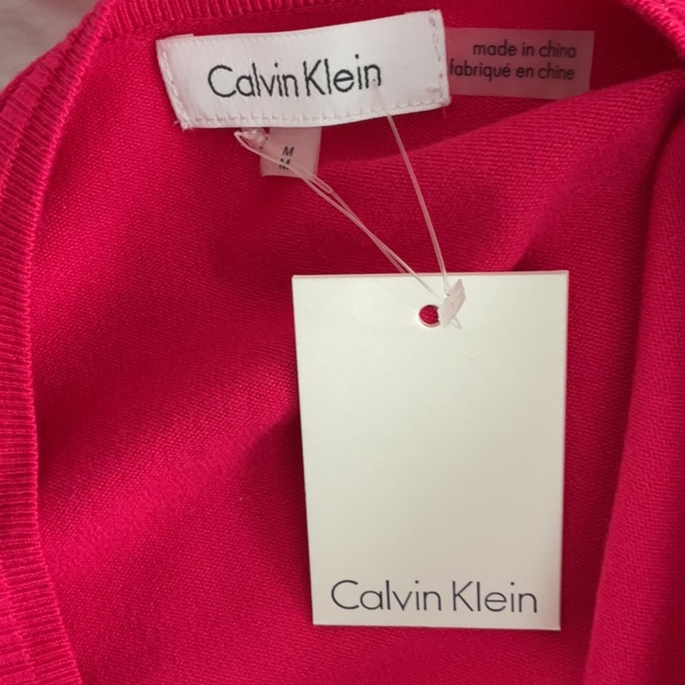 Calvin Klein Button-Front Cardigan - Picture 5 of 7